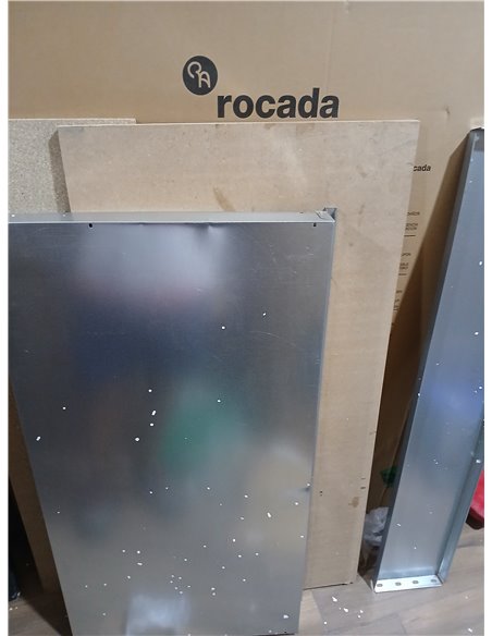 Simon Rack Banco de Trabajo Taller, Capacidad Carga 600 kg, 1445x1210x610 mm, Mesa de Trabajo, 1 Cajón, Antracita/Madera - BT3