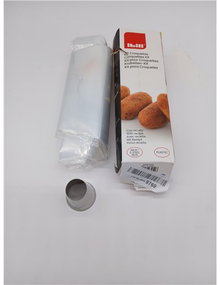 IBILI, 777000, Kit para Croquetas, Color Blanco