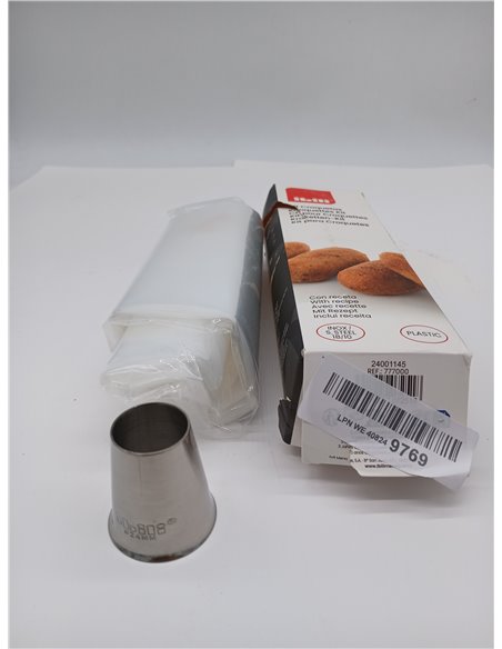 IBILI, 777000, Kit para Croquetas, Color Blanco