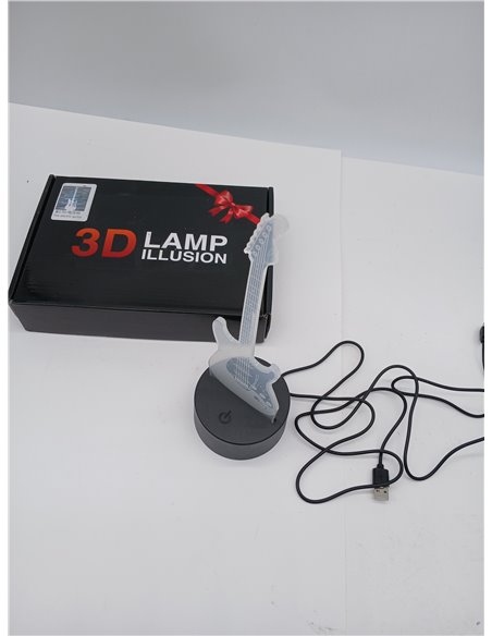 3D Lámpara óptico Illusions Luz Nocturna, LED Lámpara de Mesa Luces de Noche para Niños Decoración Tabla Lámpara de Escritorio 7