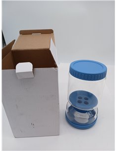 Tarro de cristal para encurtidos, 800 ml, bote aceitunas con escurridor, sellado y hermético, tarros de cristal con tapa, apto p 2