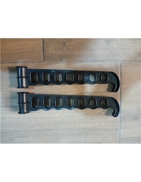 NK Tendedero Vertical Plegable con 4 Niveles - 6 Bandejas Retráctiles + 2 Alas Laterales con Soporte Perchas + Zapatero, Ruedas 