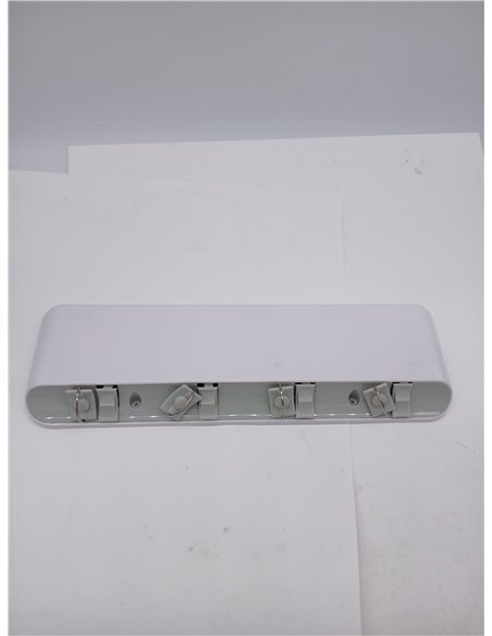 Rayen | Plastic Clothesline, Extendable | 4 Independent Ropes | Automatic Collection of Ropes | 38.5 x 11.5 x 3.5 cm | Laying Su
