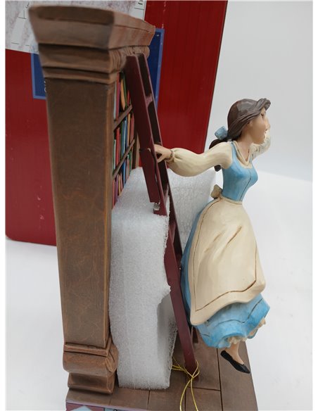 Disney Traditions Belle with Bookshelf