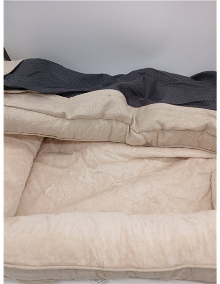 EHEYCIGA Cama Perro Grande 91x68x16cm, Colchon Perro Grandes Impermeable Lavable con Espuma Viscoelástica, Sofá Perro Desmontabl
