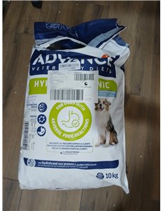 Advance Veterinary Diets Hypoallergenic, Pienso para Perros para Reducir las Intolerancias alimentarias, 10kg 2