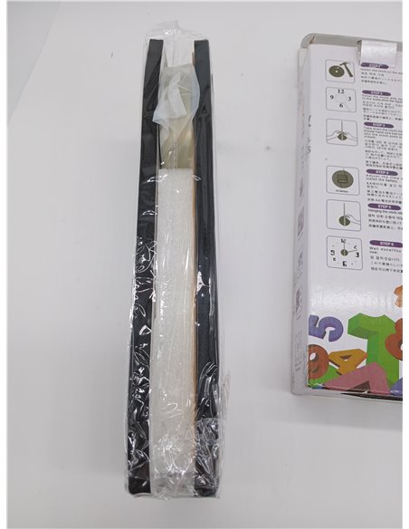 Yolistar Moderno Reloj de Pared con Pegatinas de Espejo, Bricolaje, Adhesivo de Pared 3D, decoración de Reloj, silencioso, fácil