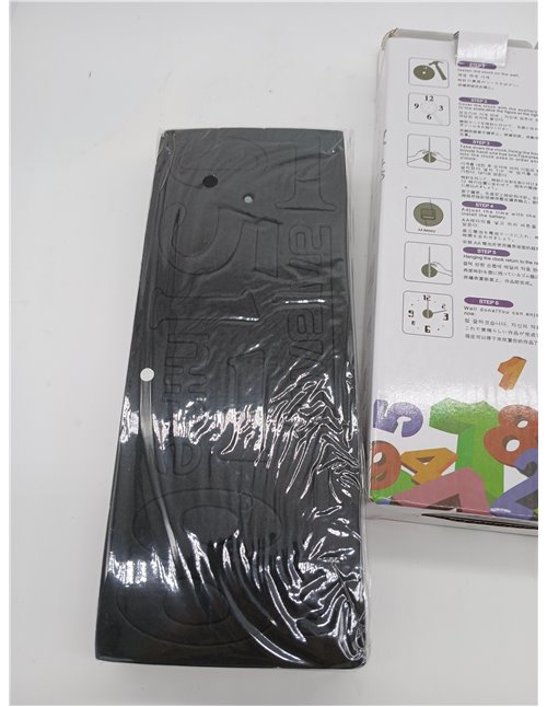 Yolistar Moderno Reloj de Pared con Pegatinas de Espejo, Bricolaje, Adhesivo de Pared 3D, decoración de Reloj, silencioso, fácil