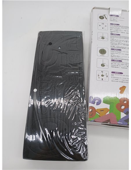Yolistar Moderno Reloj de Pared con Pegatinas de Espejo, Bricolaje, Adhesivo de Pared 3D, decoración de Reloj, silencioso, fácil