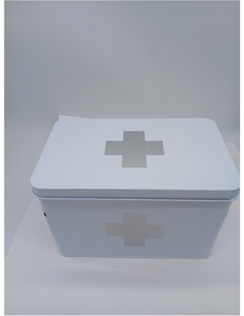 Zeller 18119 Medicine Cabinet, Metal, White, 32x19.5x20 cm