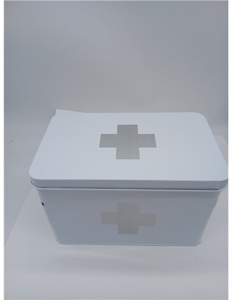 Zeller 18119 Medicine Cabinet, Metal, White, 32x19.5x20 cm