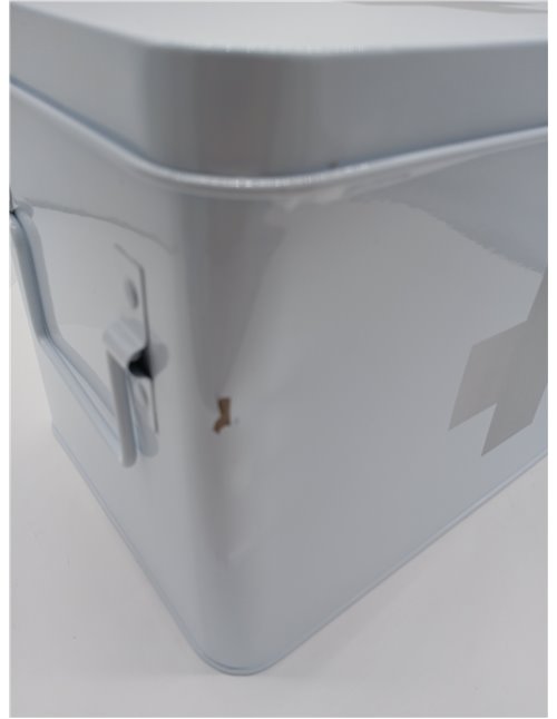 Zeller 18119 Medicine Cabinet, Metal, White, 32x19.5x20 cm