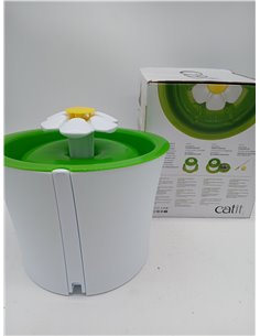 Catit 43742W Bebedero Fuente Flor 3, 3 L 2