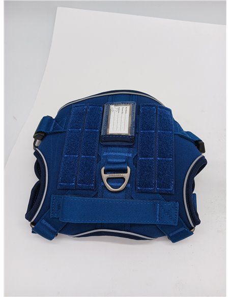 rabbitgoo Arnes Perro Antitirones, Arnes Grande Mediano Transpirable, Arnes Táctico Ajustable con Asa Anillos y Molle, Chaleco D