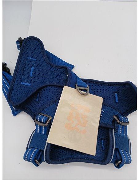 rabbitgoo Arnes Perro Antitirones, Arnes Grande Mediano Transpirable, Arnes Táctico Ajustable con Asa Anillos y Molle, Chaleco D