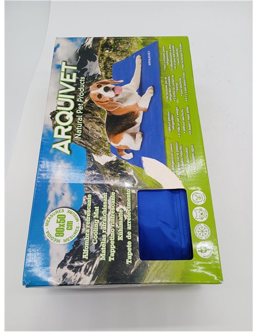 Arquivet - Cooling Mat for Dogs and Cats, Self-Cooling, Pet Cooling Mat 50 x 90 cm for Pets
