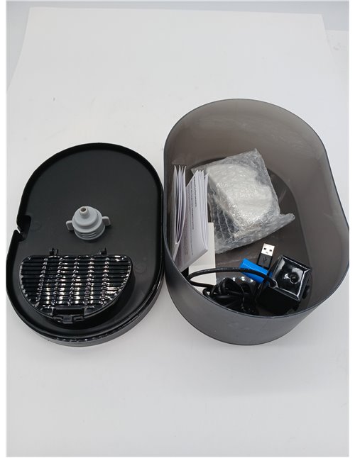 Fuente automática para Gatos, 2,2 l, con Bomba ultrasilenciosa, Filtro de carbón Activo, para Interiores, para Gatos, Perros y O