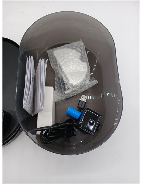 Fuente automática para Gatos, 2,2 l, con Bomba ultrasilenciosa, Filtro de carbón Activo, para Interiores, para Gatos, Perros y O