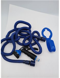Tatay Superflex Extendable Hose Kit 15 m, Lightweight, 8 Position Irrigation Gun, Universal Connector, 3/4"-1/2" Female Tap Conn 2