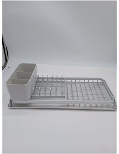 Brabantia Compact Dish Drainer, Light Grey, 46.2 x 20 x 12.7 cm 2