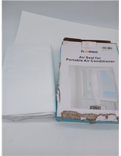 HOOMEE Aislante Ajustable para Puertas Correderas Aires Acondicionados Portátiles y Secadoras (35x232CM) 2
