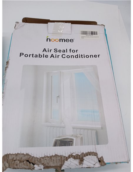 HOOMEE Aislante Ajustable para Puertas Correderas Aires Acondicionados Portátiles y Secadoras (35x232CM)