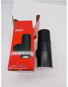 BRILONER - Aplique de Exterior IP54 Protección contra Salpicaduras de Agua y Polvo, Casquillo GU10, Máx. 7W, Lámpara de Exterior 2
