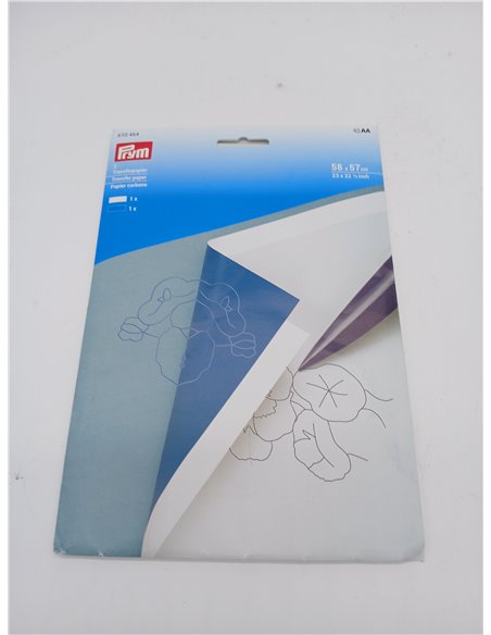 Prym - Prym Blue -White (56 x 40 cm) Papel de transferencia - 1 unidad
