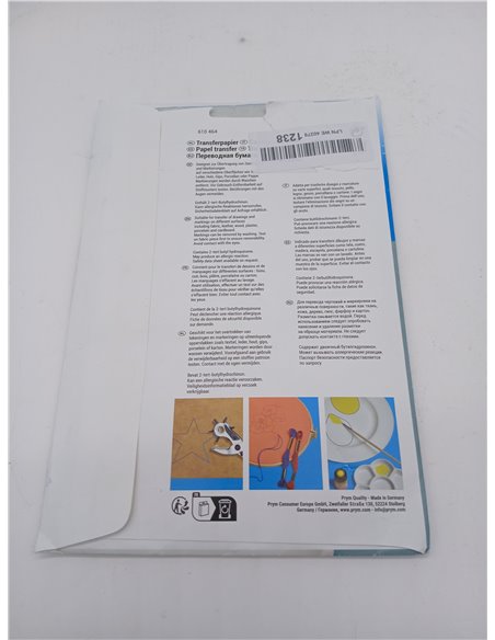 Prym - Prym Blue -White (56 x 40 cm) Papel de transferencia - 1 unidad