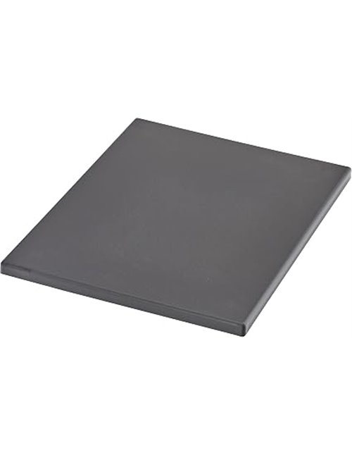 Metaltex - Tabla Profesional de Cocina Corte, Polietileno, color Negro, 38 x 28 x 1,5 cm