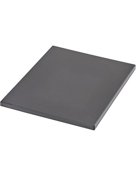 Metaltex - Tabla Profesional de Cocina Corte, Polietileno, color Negro, 38 x 28 x 1,5 cm