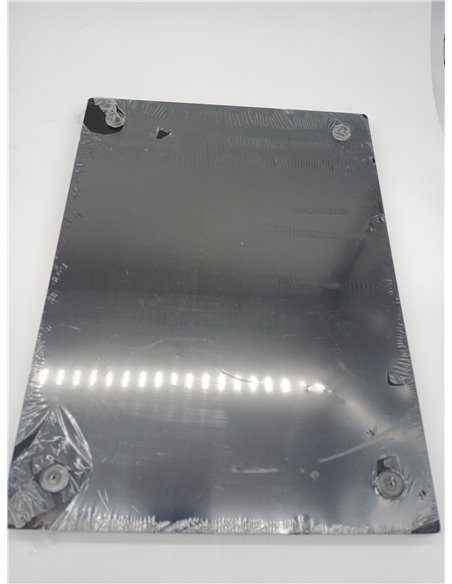 Metaltex - Tabla Profesional de Cocina Corte, Polietileno, color Negro, 38 x 28 x 1,5 cm