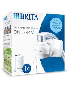 BRITA ON TAP sistema filtro agua grifo de cocina, 1x filtro V (600L)