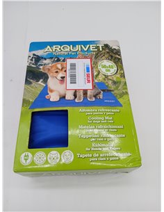 Arquivet - Alfombra refrescante para Perros y Gatos 40x50, alfombrar Pet Cooling Mat, azul 2