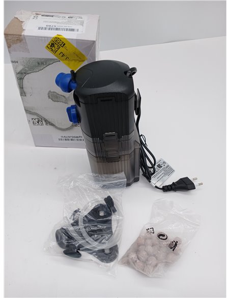 Forever Speed Adjustable Aquarium Inner Filter 3 in 1 Aquarium Filter 500L/H, Suitable for Aquarium 40-120L 8W