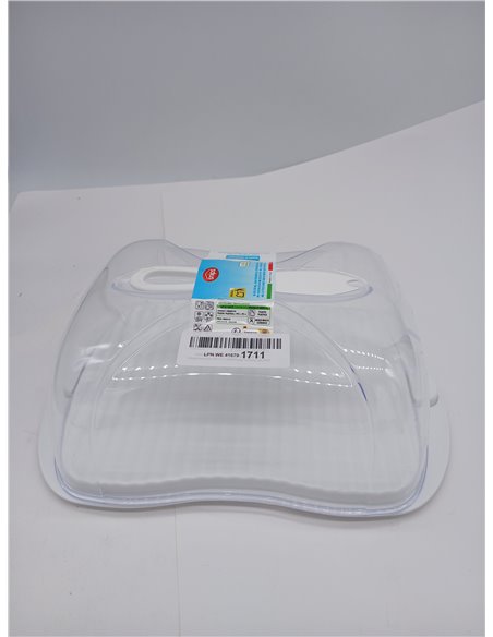 Snips, Guarda Queso 3 LT, Caja de Almacenamiento con Tapa 29 x 20 x 11 cm, 2 Cierres de Seguridad, Recipiente Guarda Queso con C