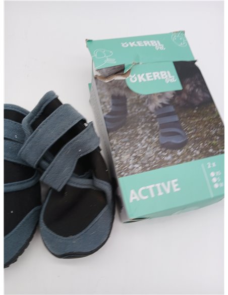 KERBL Pet Paw Protection Active, X-Large, Grey/Black