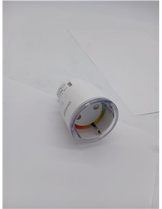 GHome Smart Enchufe Inteligente, Mini Enchufe Wi-Fi, Enchufe Alexa con Monitoreo de Energía, Solo WiFi 2.4G, Funciona con Alexa 