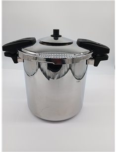 Jata OSR8 - Olla a Presión Super Rápida 8 litros, Acero Inoxidable, Apta para todas Cocinas Incluida Inducción, Diámetro 22 cm 2