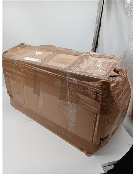 M mimotec - Ventilador Techo Energy con Luz LED Regulable en intensidad, Motor DC Silencioso, Aspas Efecto Madera Ø132 cm, Mando