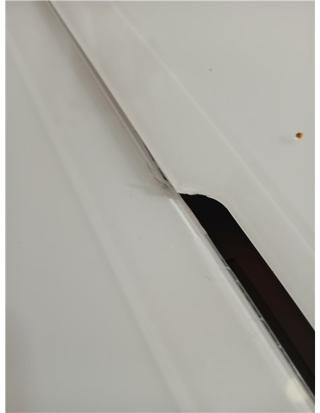 Cecotec Campana Extractora Decorativa 90Cm Bolero Flux Dt 908010 Glass White A++. Acabado Vidrio Blanco Mate, Succión 800M3/H, M