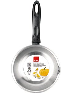 IBILI 665212 Cazo INOX con Pico 18 por ciento, Plata, 12 cm