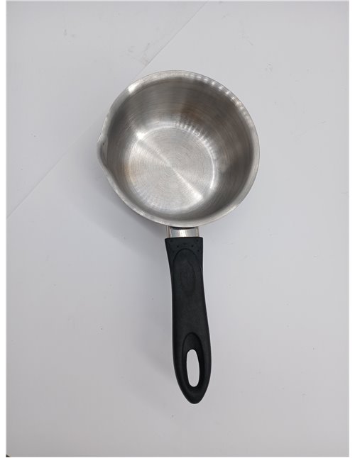 IBILI 665212 Cazo INOX con Pico 18 por ciento, Plata, 12 cm