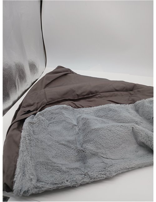 KSIIA Ortopédica Cama para Perros Grande XL, 105x70cm Colchón Perro de Doble Cara, Colchoneta Perro Lavable, Cojín Mascota Desen