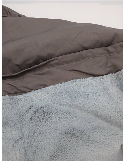 KSIIA Ortopédica Cama para Perros Grande XL, 105x70cm Colchón Perro de Doble Cara, Colchoneta Perro Lavable, Cojín Mascota Desen