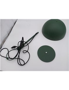 LUCIDE SIEMON - Table lamp - Ø 25 cm - 1xE14 - Green 2