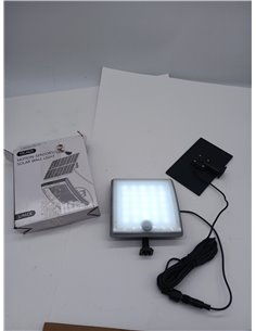 Foco Solar Exterior, Luz Con Sensor De Movimiento, Y 5 Modos, Con Mando A Distancia,Resistente Al Agua Ip65,8500k Luz Solar Exte 2