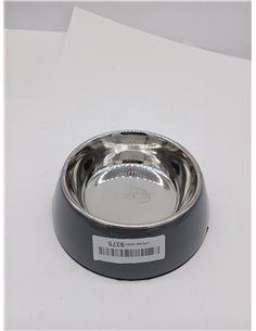 lionto Comedero de melamina con Base Antideslizante, Cuenco extraíble de 420 ml de Acero Inoxidable Resistente e Inodoro, fácil  2