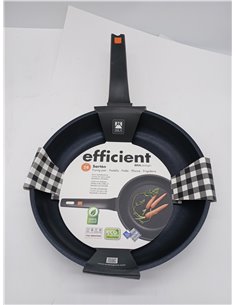 BRA Efficient 28 cm Frying Pan Cast Aluminium with Platinum Plus Non-Stick Suitable for All Hobs Including Induction, PFOA Free 2