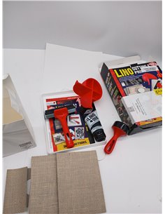 Essdee L5PKR1 Lino Kit de corte e impresión, 23 piezas 2